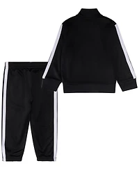 adidas Baby Boys 2-Piece Long Sleeve Track Jacket and Pants Set