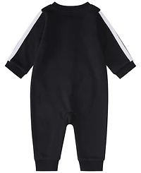 adidas Baby Boys French Terry Round Neck Long Sleeve Coverall