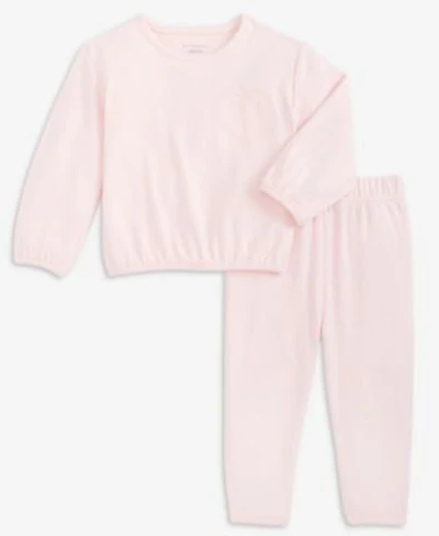 First Impressions Baby Girls Hacci Heart Sweatshirt Pants Macys Exclusive