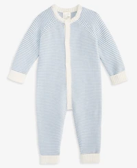 First Impressions Baby Bunny Striped Cotton Romper, Macy's Exclusive