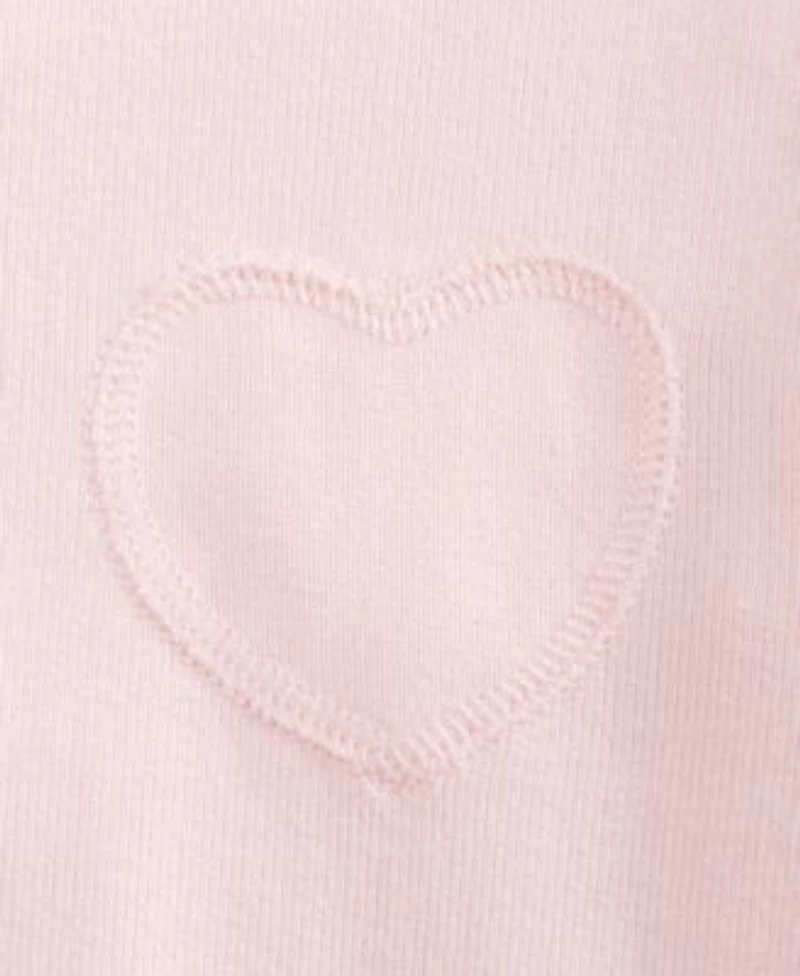 First Impressions Baby Girls Hacci Heart Sweatshirt Pants Macys Exclusive