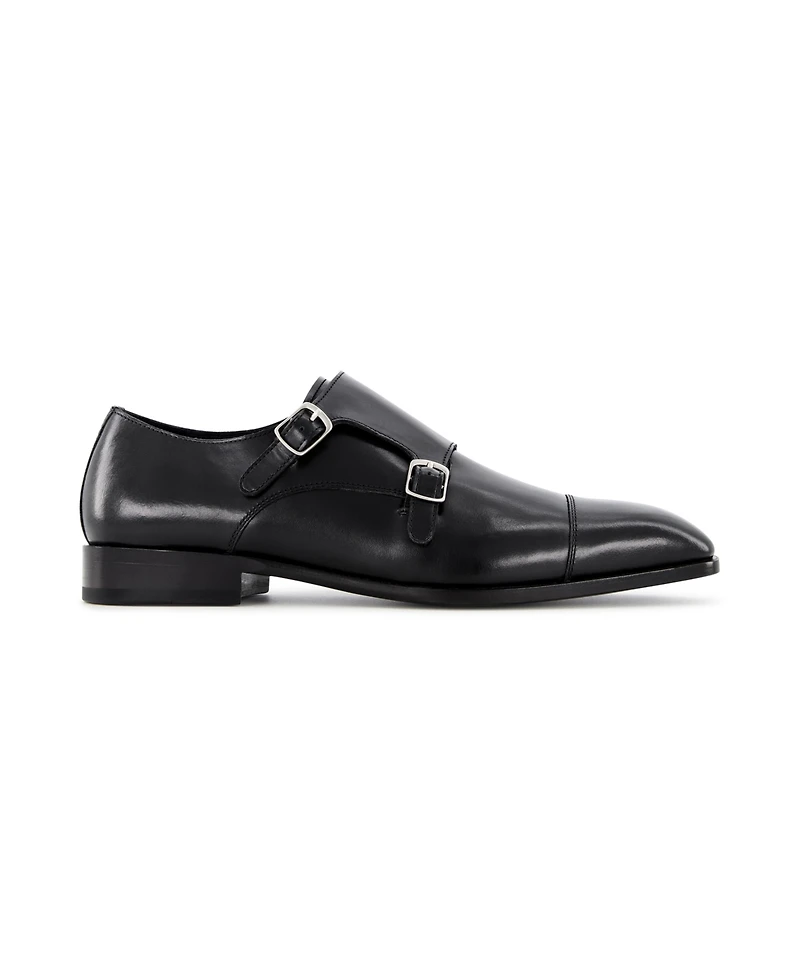 Anthony Veer Men's Bexley Double Monk Slip On Oxford