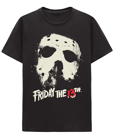 Hybrid Apparel Men's Short Sleeve Jason Mask Graphic T-Shirt