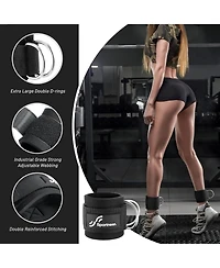 Ankle Strap for Cable Machine Women: Cable Kick Back Ankle Straps