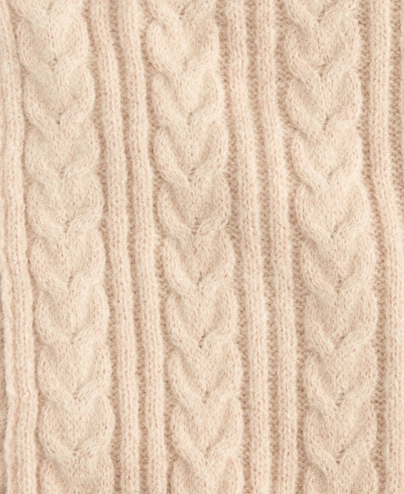 Style & Co Women's Solid Cable Knit Scarf, Macy's Exclusive