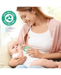 Sperric Baby Teething Toys, 100% Food-Grade Silicone Teethers for Babies 0-6 Months Infant