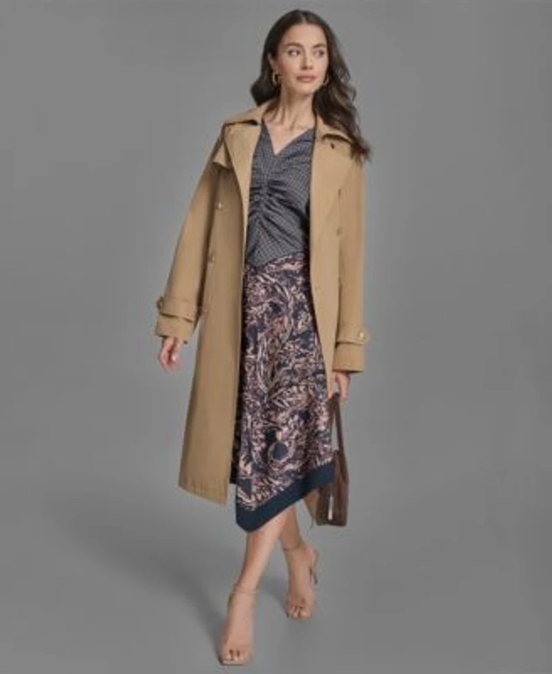 Bcbg Womens Dress Trench Coat