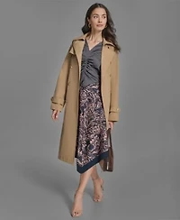 Bcbg Womens Dress Trench Coat