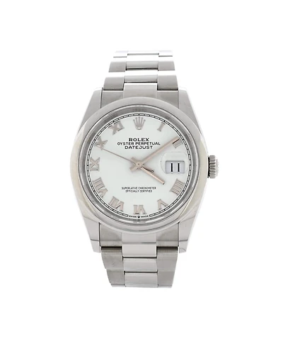 Pre-Owned Rolex Oyster Perpetual Datejust Automatic Watch in Stainless Steel 36mm