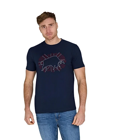 Raging Bull Big Outburst Union Jack T-Shirt