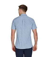 Raging Bull Men's Short Sleeve Cotton Poplin Shirt