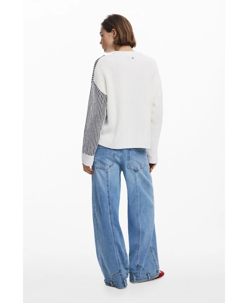 Desigual Women's Combined turtleneck sweater