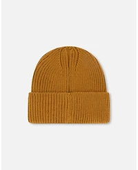 Deux par Boy Mid-Season Knit Hat Brown Pecan - Toddler|Child