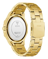 Guess Men's Gold Tone Multi-function Watch, 46mm