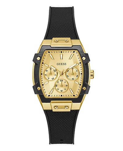 Guess Women's Black Gold Tone Multi-function Watch, 35mm