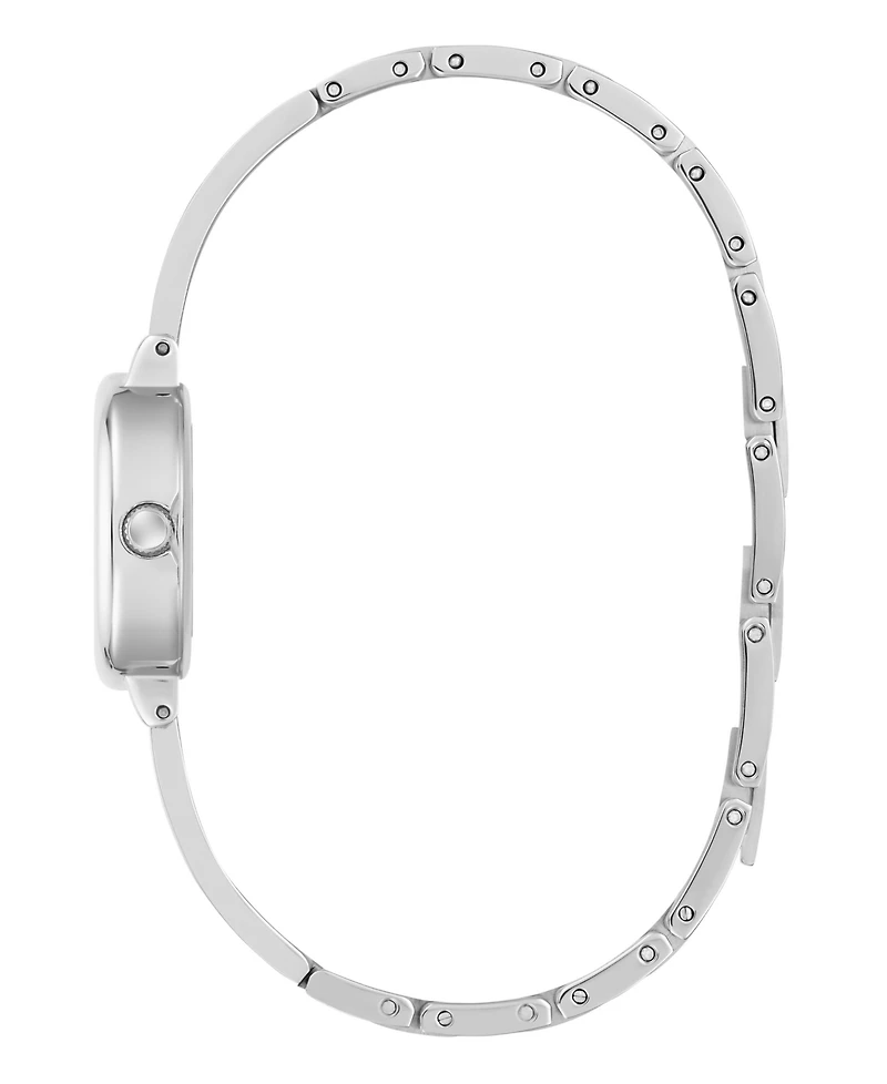 Guess Women's Silver Tone Analog Watch, 21mm