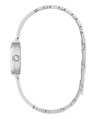 Guess Women's Silver Tone Analog Watch, 21mm