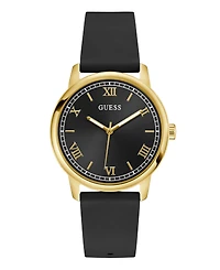 Guess Men's Black Gold Tone Analog Watch, 40mm