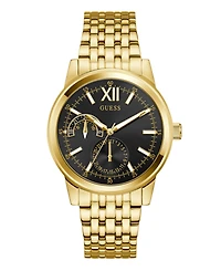 Guess Men's Gold Tone Multi-function Watch, 42mm