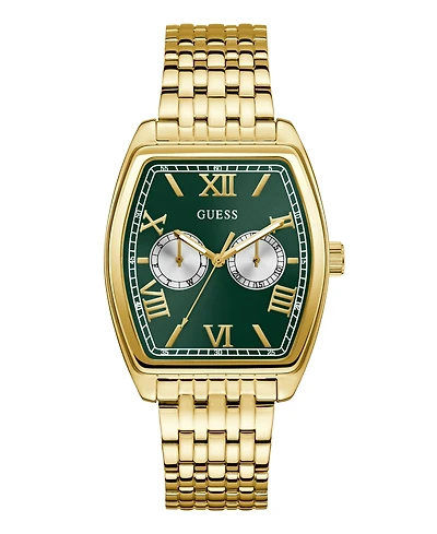 Guess Men's Gold Tone Multi-function Watch, 38mm