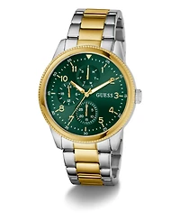 Guess Men's Two-Tone Multi-function Watch, 44mm