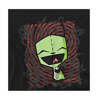 Logovision Men's Invader Zim Happy Gir T-Shirt