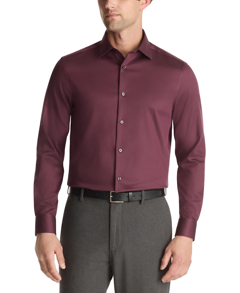 Calvin Klein Men's Steel Plus Slim Fit Dress Shirt