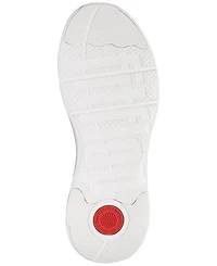FitFlop Women's Super-q Crystal-Trim Knit Laced Up Sneakers