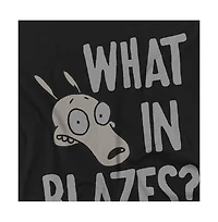 Logovision Men's Rocko's Modern Life What Blazes? T-Shirt