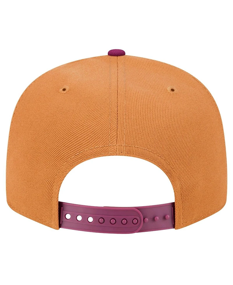 New Era Men's Brown/Purple Chicago Cubs Color Pack Two-Tone 9FIFTY Snapback Hat