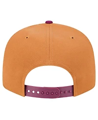 New Era Men's Brown/Purple Chicago Cubs Color Pack Two-Tone 9FIFTY Snapback Hat