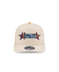 New Era Men's and Women's White 2025 Wnba All Star Game Logo A-Frame 9FIFTY Hat