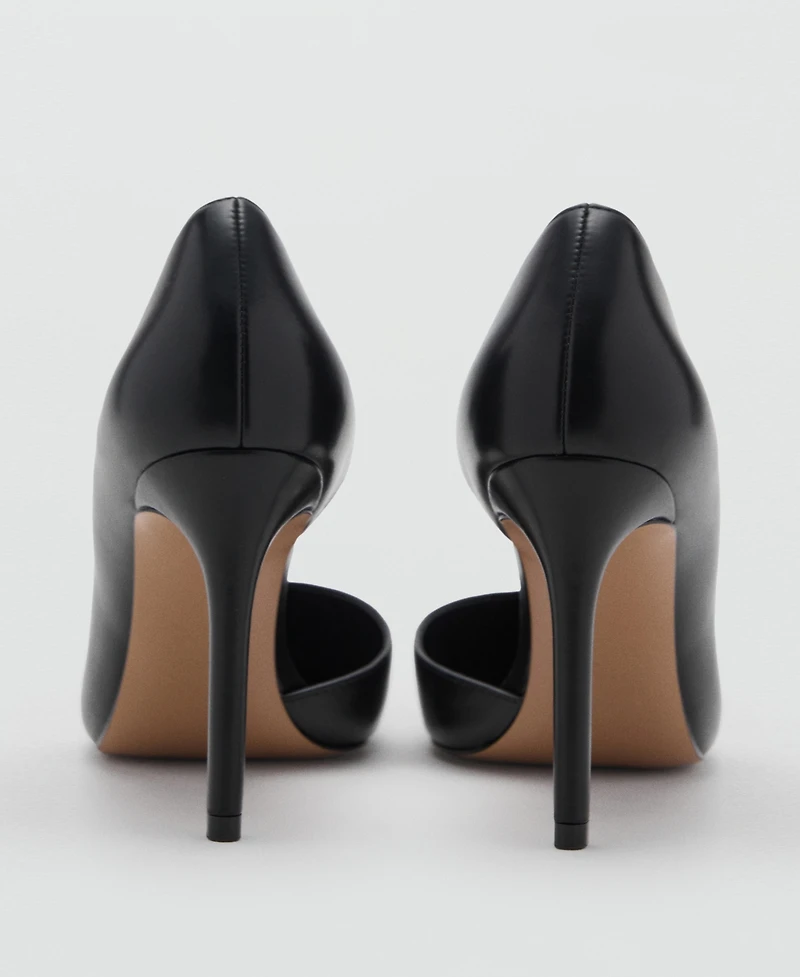 Mango Women's Asymmetrical Heeled Shoes