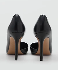Mango Women's Asymmetrical Heeled Shoes