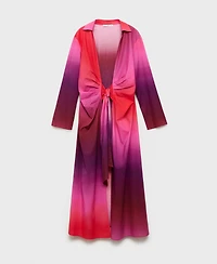 Mango Women's Tie-Dye Cotton Dress