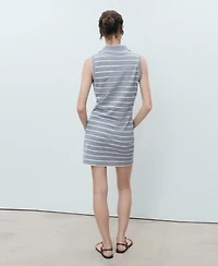 Mango Women's Short Polo-Style Dress