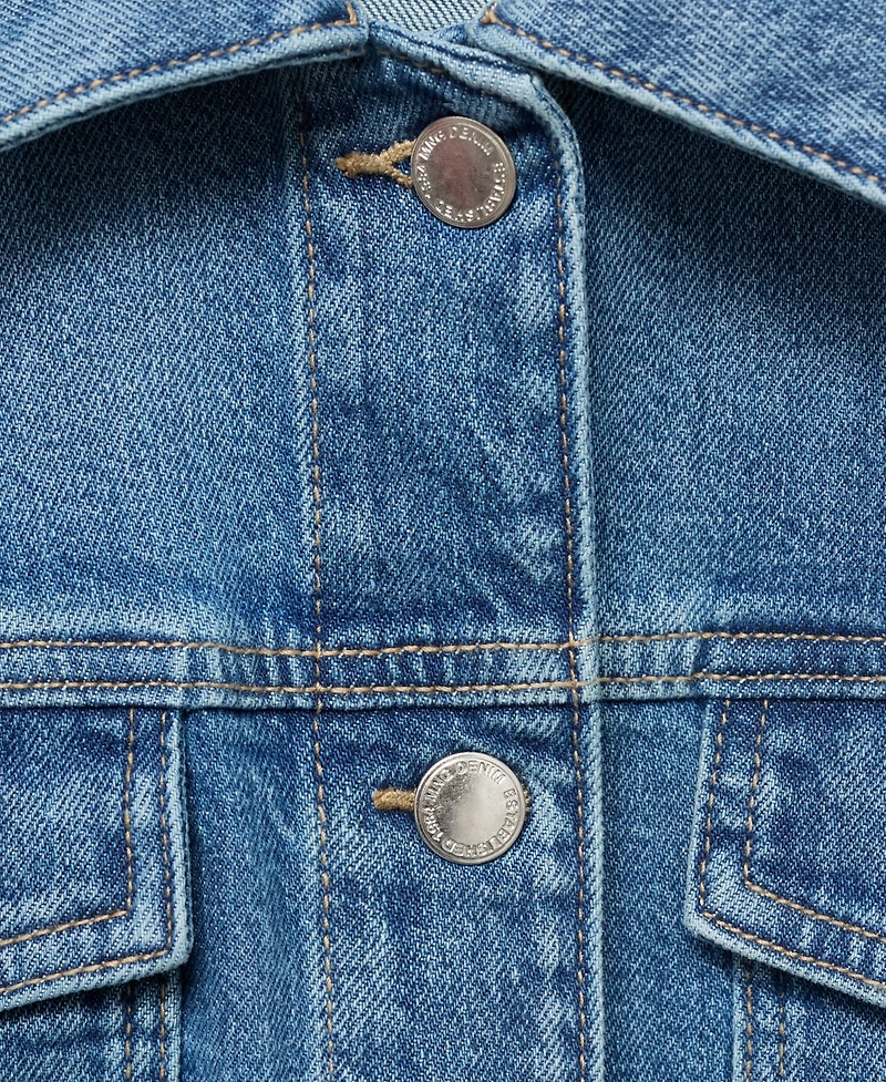 Mango Women's Pockets Denim Jacket