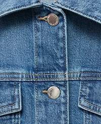Mango Women's Pockets Denim Jacket