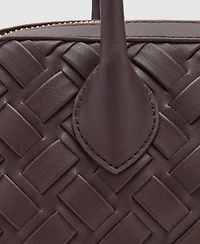 Mango Women's Braided Bowling Bag