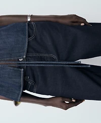 Mango Women's Low Waist Wide Leg Jeans