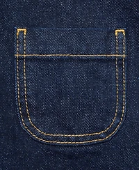 Mango Women's High-Waisted Pocketed Denim Shorts
