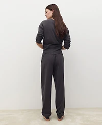 Mango Women's Soft Finish Jogger Pants