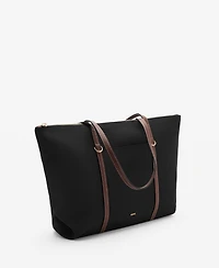 Mango Women's Double Handle Shopper Bag