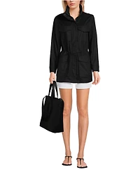 Lands' End Women's Faux Leather Tote