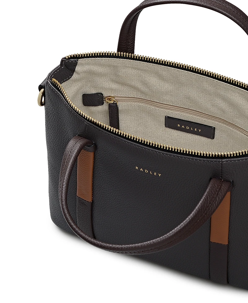 Radley London Waterloo Way Small Zip Top Satchel Bag