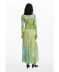 Desigual Women's Long godet skirt