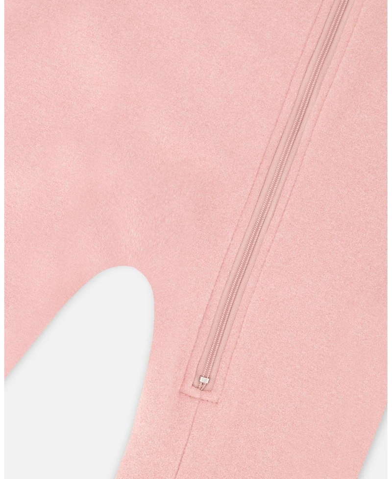 Deux par Girl One-Piece Thermal Underwear Dusty Pink