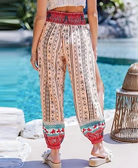 Cupshe Women's Little Romance Ornate Cover-Up Pants