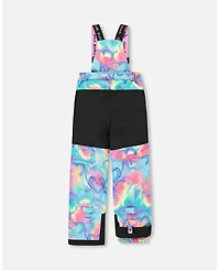 Deux par Girl Two-Piece Play Snowsuit Rainbow Heart Print - Toddler|Child
