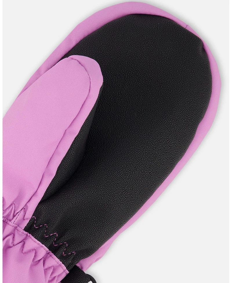 Deux par Deux Baby Girls Winter Mittens Play Purple